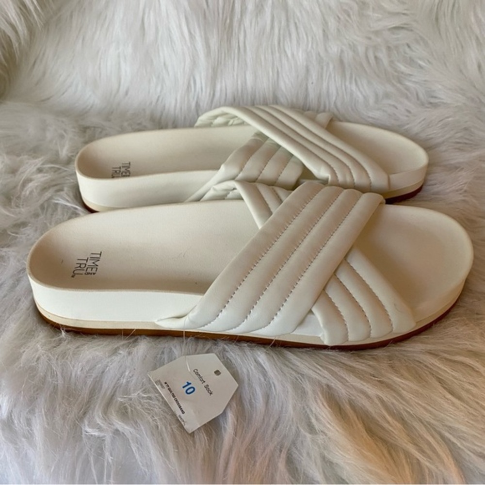 Time And Tru Shoes Size 10 Women’s Sandal’s New With Tags Slip On